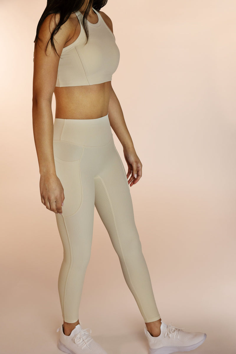 HIGHLINE LEGGING | NATURAL WICKER