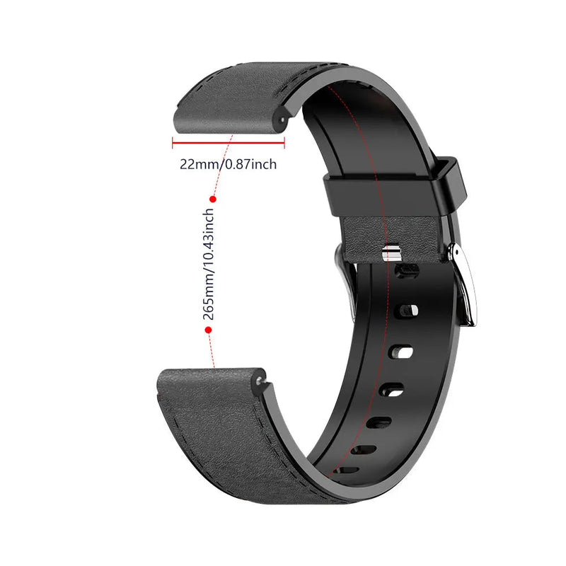 G08/P70 Series TPU/Leather 6 Types Replacement Watch Straps