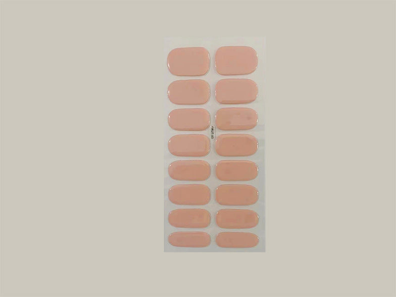 Waterproof UV Nail Beauty Stickers