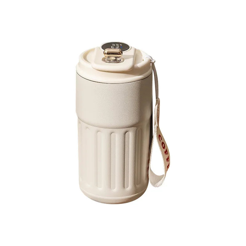 Smart Display Portable Thermal Mug