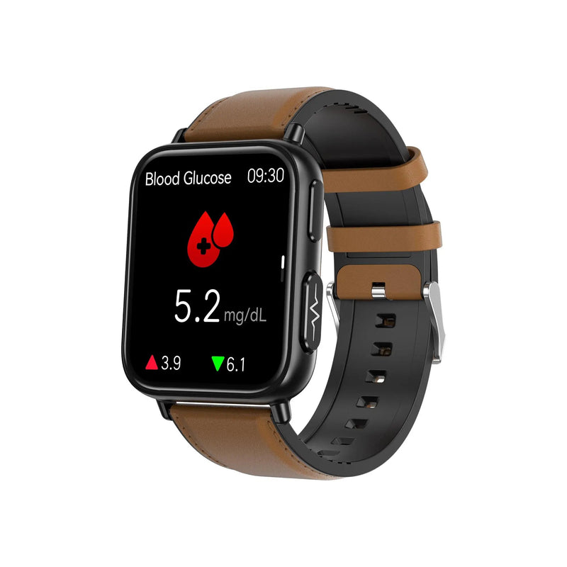 New Upgrade Fitvii™ Powerful Smartwatch ECG with Heart Rate Blood Pressure Monitor+Blood Glucose Monitor