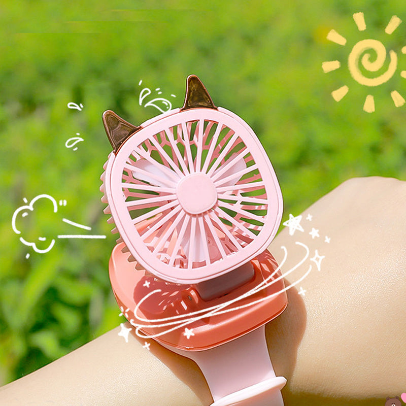 Mini Handheld Fan With Wrist
