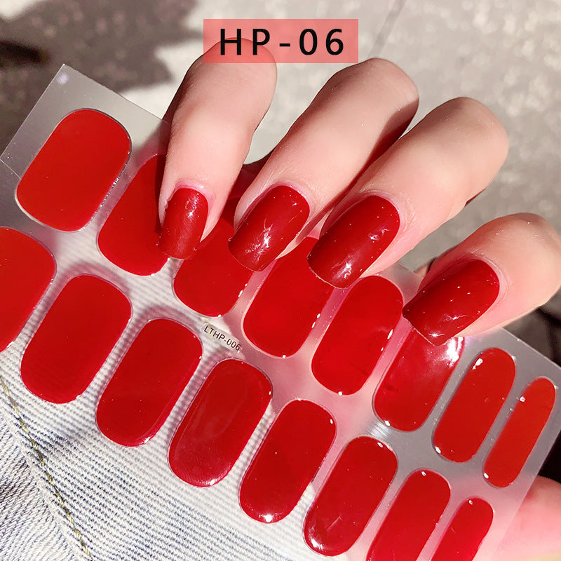 Waterproof UV Nail Beauty Stickers
