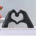 Modern Heart Hand Sculpture