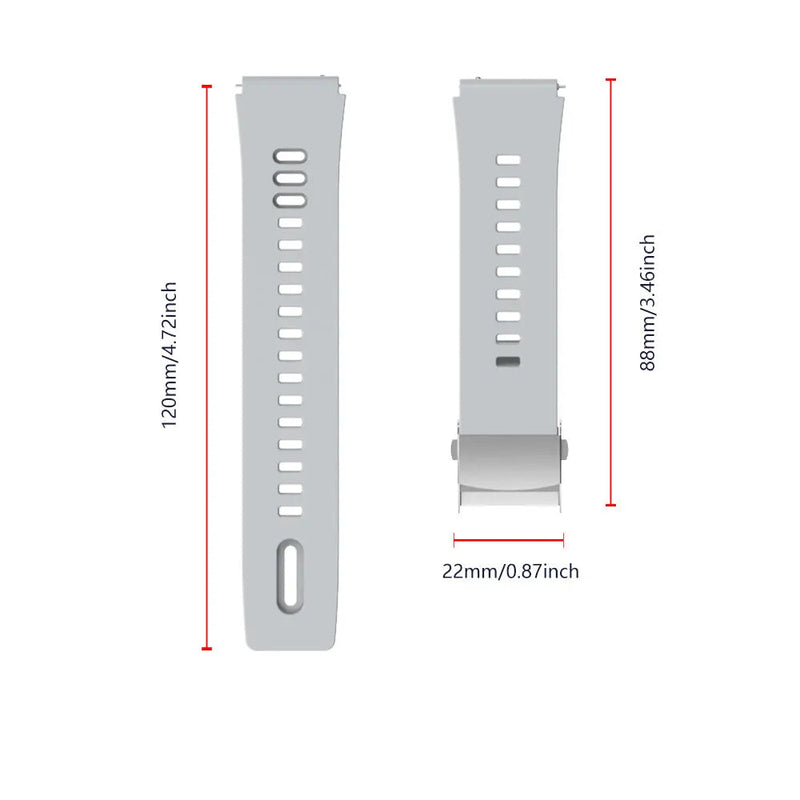G08/P70 Series TPU/Leather 6 Types Replacement Watch Straps