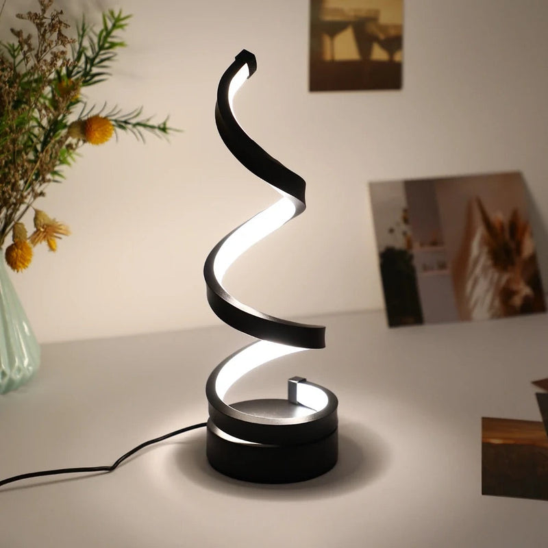 Spiral LED Lamp