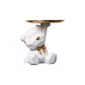 Geometric Bear Sculpture: Accessory Holder