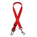 Adjustable  Vehicle Dog Cat Harness Clip Safety Lever Collar