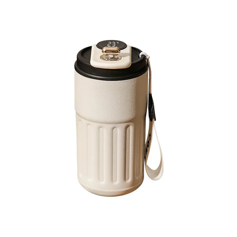 Smart Display Portable Thermal Mug