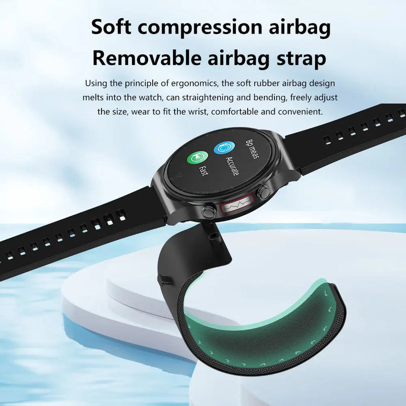 New Upgrade：FITVII™ Air Pump + Airbag Oscillometric Blood Pressure Measurement Smart Watch-50% OFF+Extra 20% OFF🔥