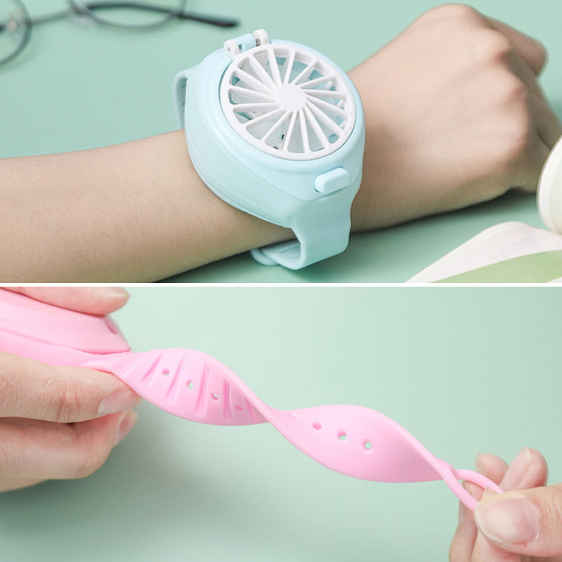 Mini Handheld Fan With Wrist