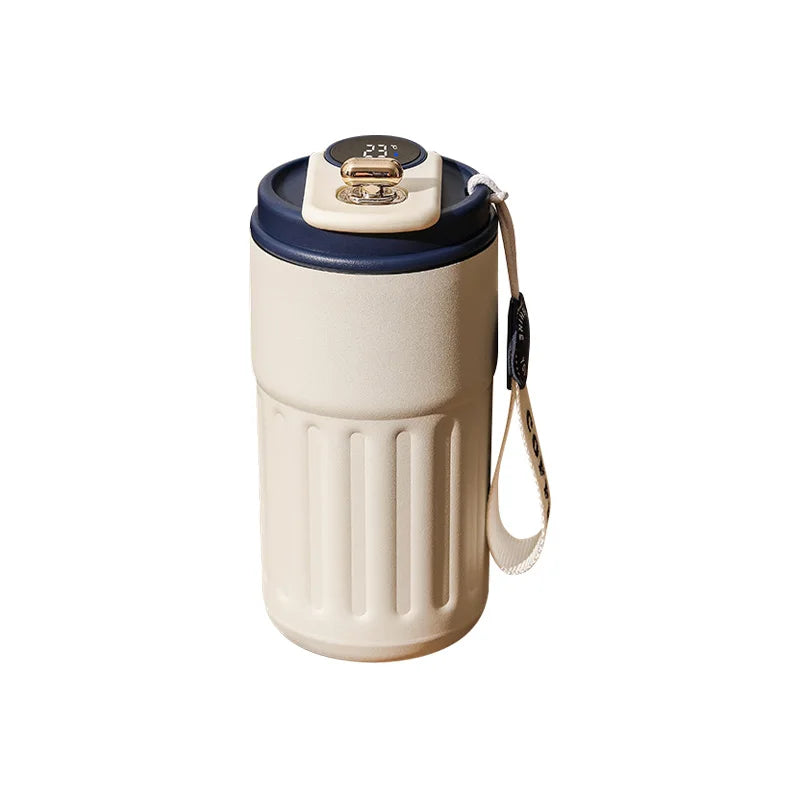 Smart Display Portable Thermal Mug
