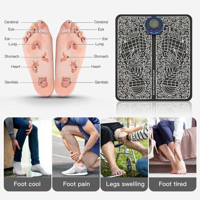 Self Massage Essentials - EMS Rechargeable Electric Foot Massager