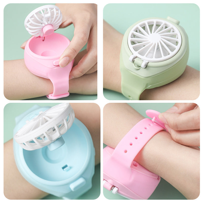 Mini Handheld Fan With Wrist