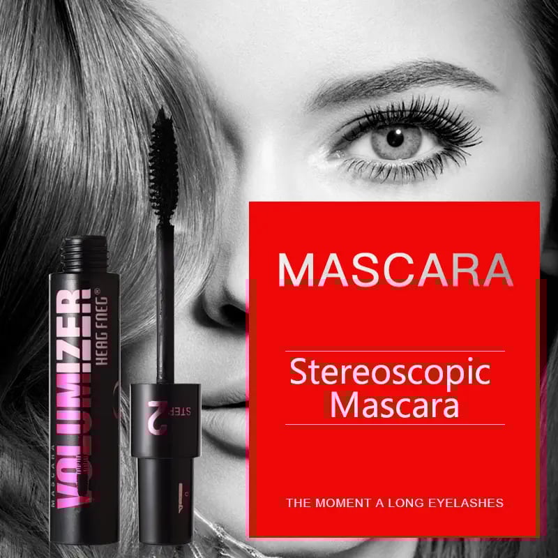 🌈🔥Achetez-en 2, obtenez-en 1 gratuit💄Mascara pour cils longs, épais et recourbés, mascara double usage 