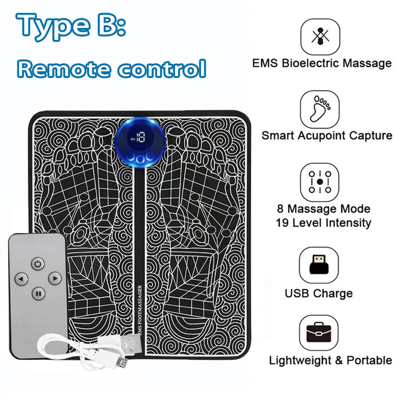 Self Massage Essentials - EMS Rechargeable Electric Foot Massager