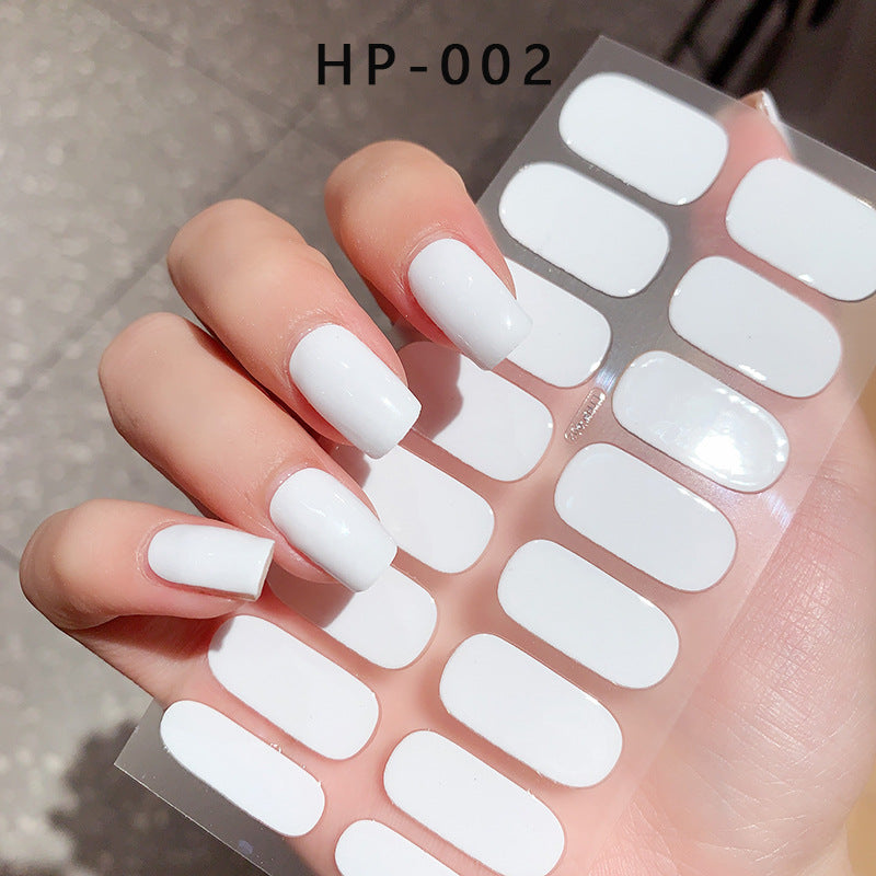 Waterproof UV Nail Beauty Stickers