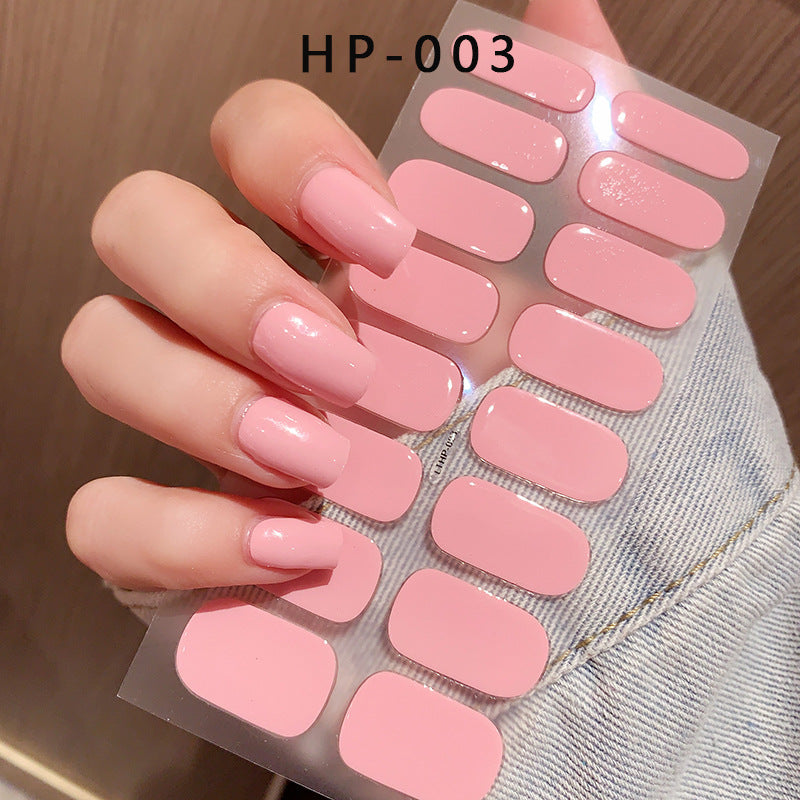 Waterproof UV Nail Beauty Stickers