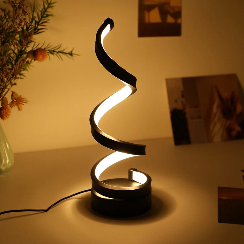 Spiral LED Lamp