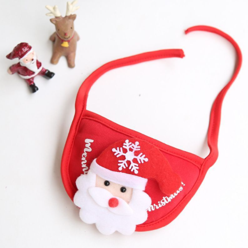 Pet Christmas Costumes, Christmas Hat & Saliva Towel