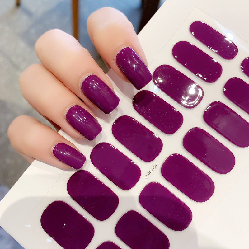 Waterproof UV Nail Beauty Stickers