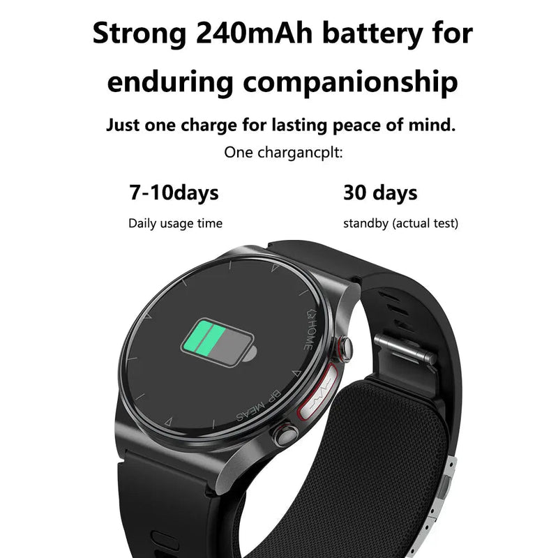 New Upgrade：FITVII™ Air Pump + Airbag Oscillometric Blood Pressure Measurement Smart Watch-50% OFF+Extra 20% OFF🔥