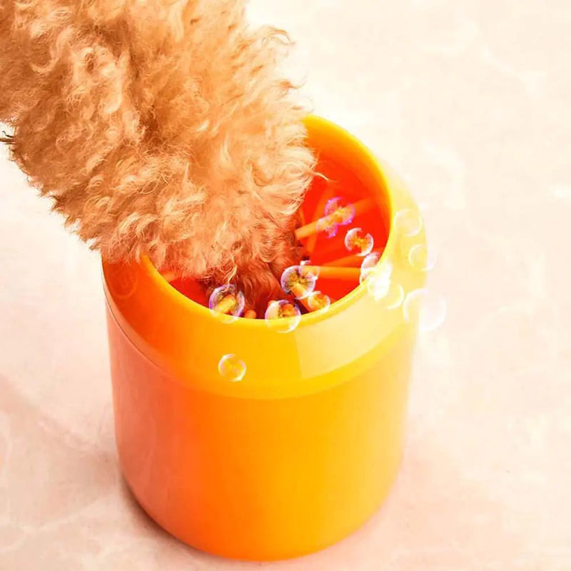 purrfect Pet Paw Washing Silicone Cup