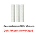 Temperature Sensor LED Turbo Shower Head