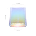 Colorful Crafted Spirits Foreign Wine Glasses