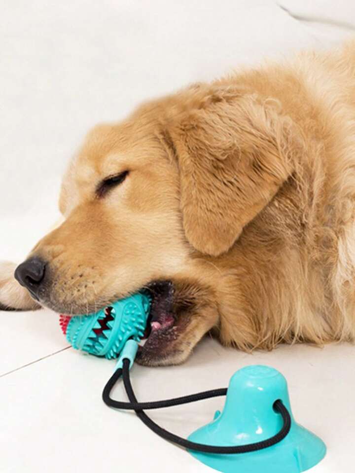 Interactive Silicone Suction Cup Dog Toy