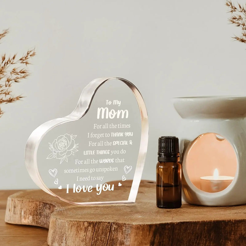 Mom Acrylic Love Letter Keepsake