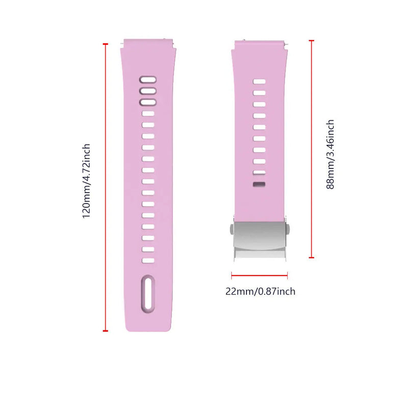G08/P70 Series TPU/Leather 6 Types Replacement Watch Straps