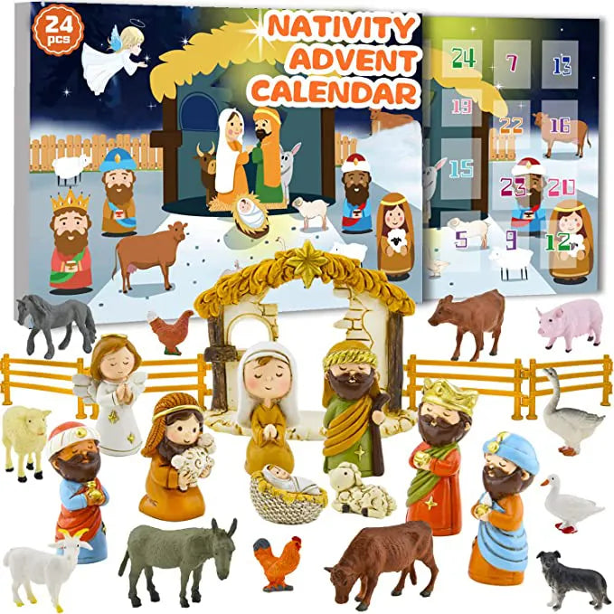 Advent Calendar 2023 - 24 Rubber Ducks for Kids